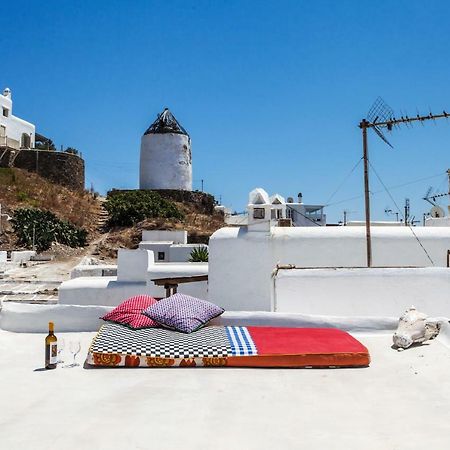 Eclectic & Artistic House In Mykonos Town Villa Exterior photo