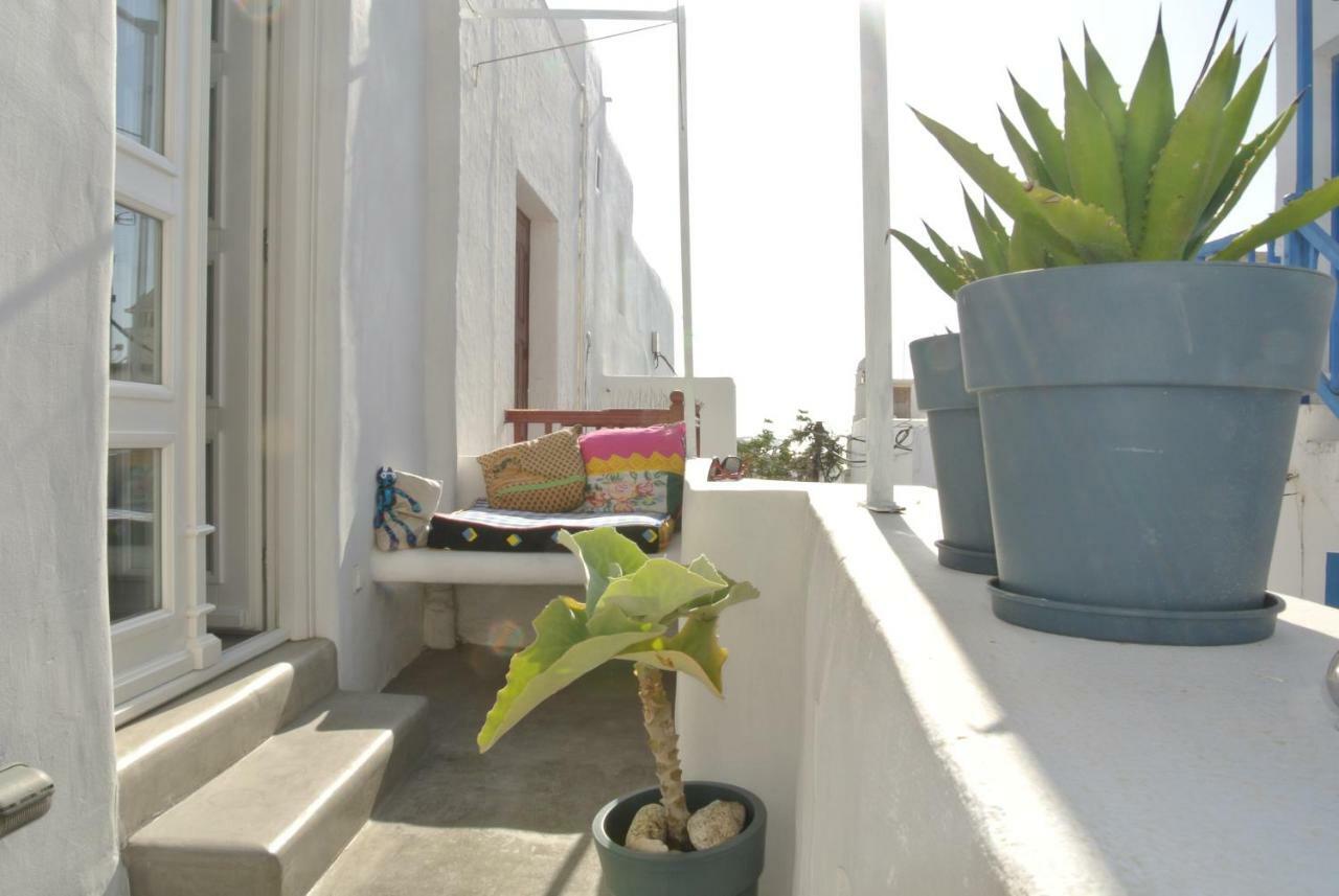 Eclectic & Artistic House In Mykonos Town Villa Exterior photo