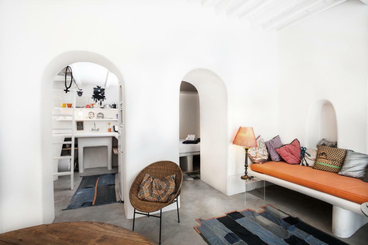 Eclectic & Artistic House In Mykonos Town Villa Exterior photo